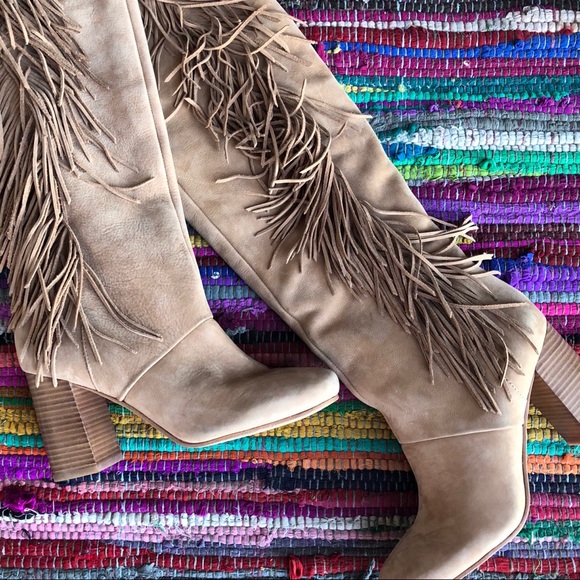 Sam Edelman Shoes - Sam Edelman Suede Fringe Boots